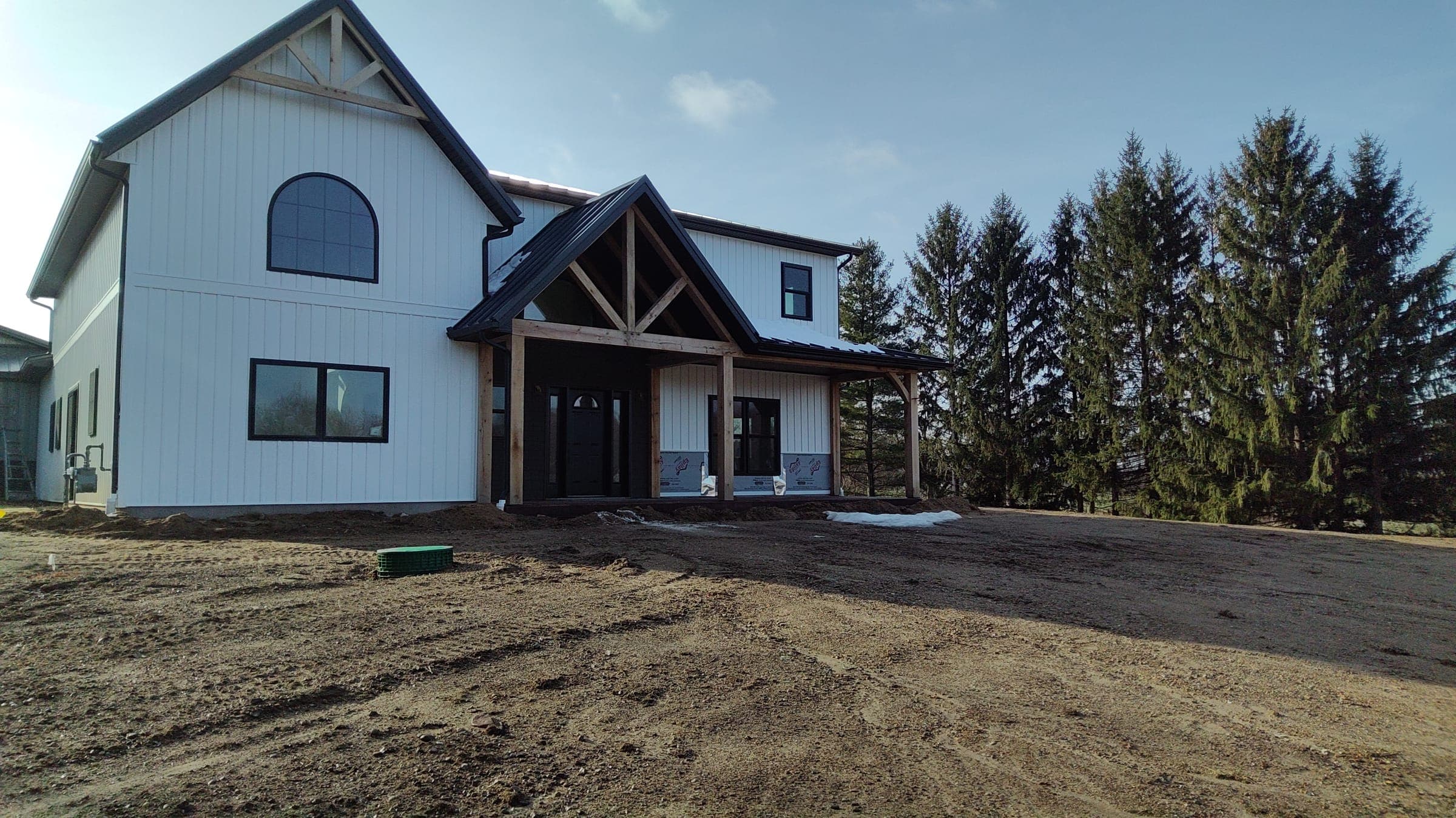 Custom residential home built by Starlite Builders in Middlebury, Indiana